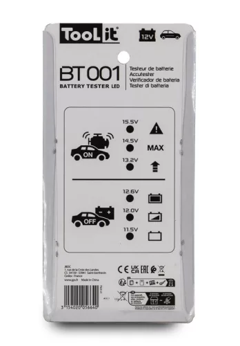 BT 001 akku teszter