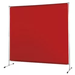Hegesztő függöny 2x2m kerettel - narancssárga
