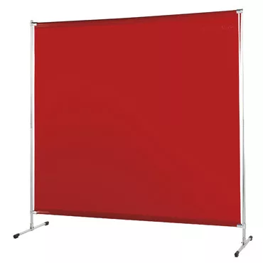 Hegesztő függöny 2x2m kerettel - narancssárga