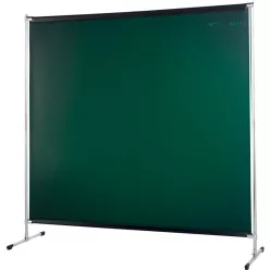 Hegesztő függöny 2x2m kerettel - zöld