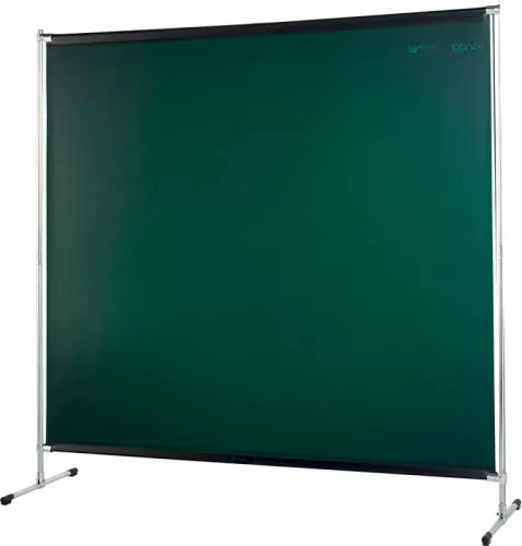 Hegesztő függöny 2x2m kerettel - zöld