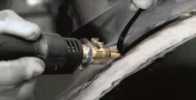 Műanyag rúd 440 mm 10db  ABS - 8mm széles