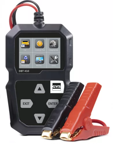 DBT-410 START/STOP akku teszter