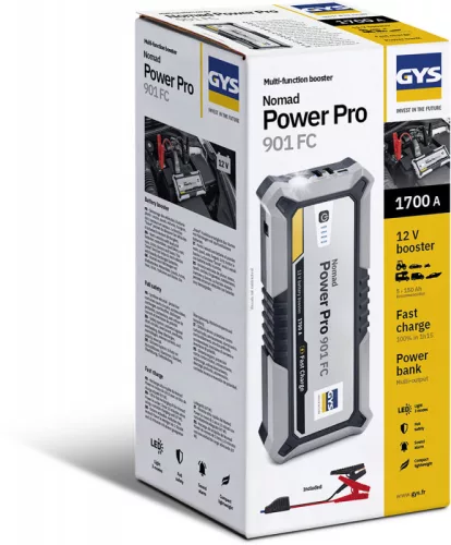 Nomad Power PRO 901 FC lítiumion akkumulátoros indító