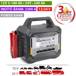 NOMAD POWER PRO 12/24V lithiumos indító