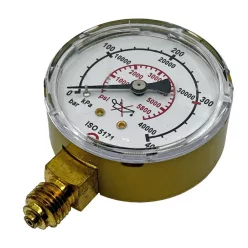 Manométer Ar/Co2 0-300 Bar 63mm