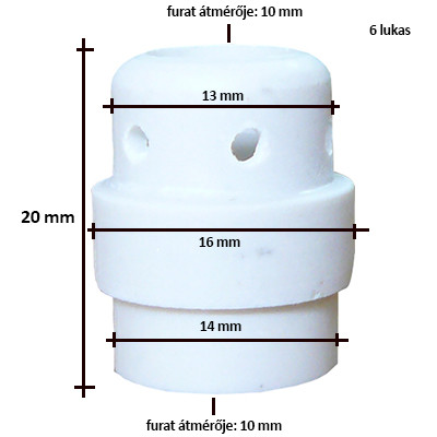 Gázelosztó MB24KD kerámia MW
