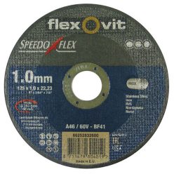 Vágókorong Speedoflex 125x1x22,2mm BF41 fém-inox **
