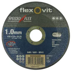 Vágókorong speedoflex 125x1x22,2mm BF41 fém-inox ** – elektromos szerszámgép