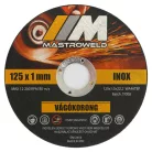 Vágókorong 125x1,0mm saválló Mastroweld prémium