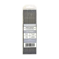 Wolfram elektróda 175 x 1,6 mm szürke (CeO2 - 2%) MW