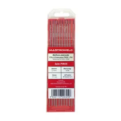 Wolfram elektróda 175 x 3,2 mm piros (ThO2 - 2%) MW