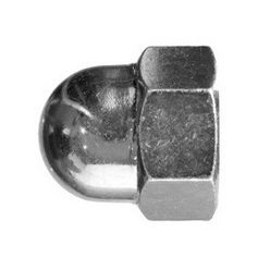 Rozsdamentes zárt anya M6