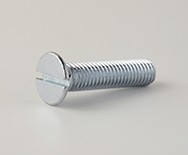 Süllyesztettfejű egyeneshornyos csavar M5x12