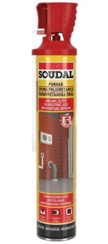Soudal szórható szigetelőhab kézi 750ml