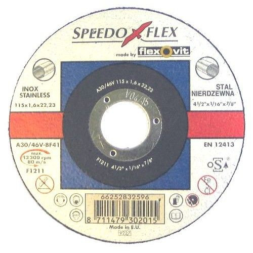 Speedoflex vágókorong 115x1 inox