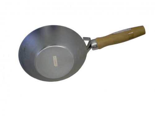 Kőműves serpenyő 180mm acél