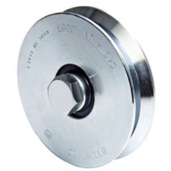 Tolókapu kerék 60mm,tengellyel "V"