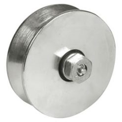 Tolókapu kerék 80mm,tengellyel "U"