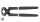 Topex harapófogó 200mm Pvc