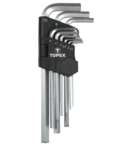 Topex imbusz készlet 9 részes 1.5-10mm