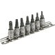 Topex Torx bit készlet 1/4" furatos 7db-s