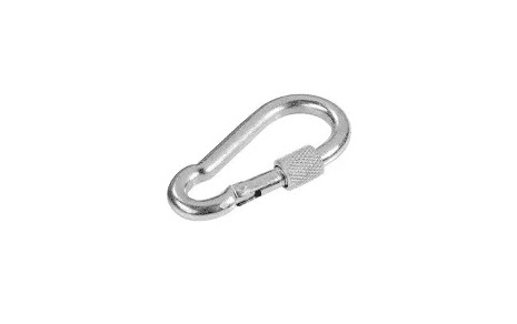 Tűzoltó karabíner csavaros 8x80