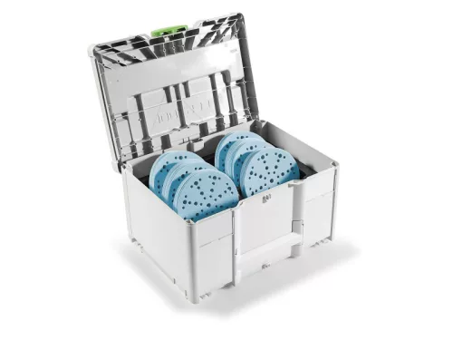 Csiszolóanyag-Systainer3, SYS-STF D150 GR-Set