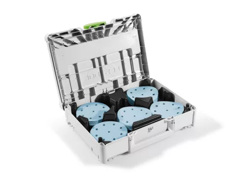 Csiszolóanyag-Systainer3, SYS-STF D125 GR-Set