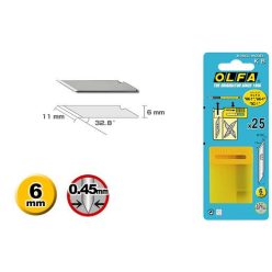 Olfa dekorkés pótpenge KB 25db/cs.