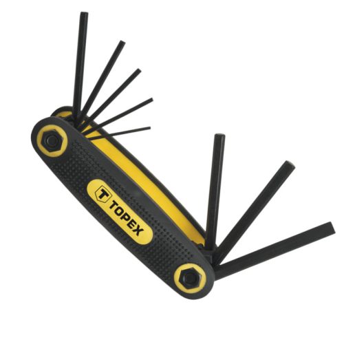 Topex imbuszkészlet 8 részes összecs. 1,5-6mm