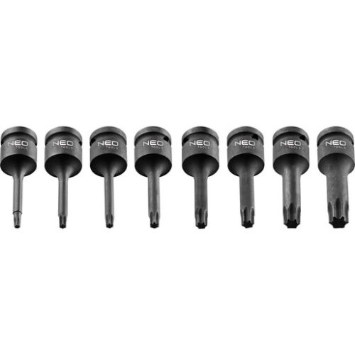 Neo dugókulcs 1/2" Torx 8 részes készlet