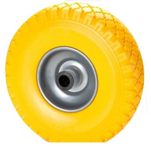 Kerék alap 200mm sárga poliuretán