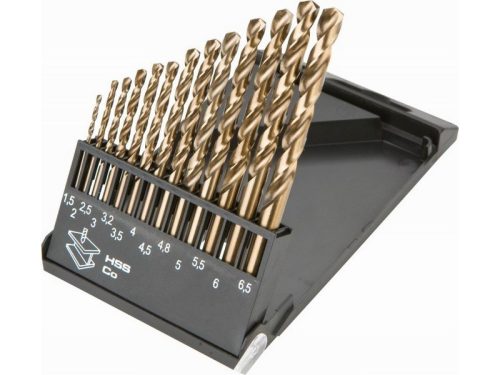 Graphite fémfúró készlet Hss-Co 13 részes 1,5-6,5mm