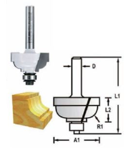 Makita felsőmarókés D-48614