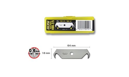 Olfa dekorkés pótpenge,kampós HOB-2/5