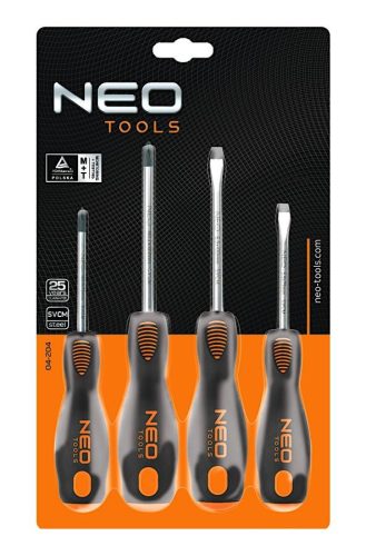 Neo csavarhúzó klt. 4db-s gumir.nyél