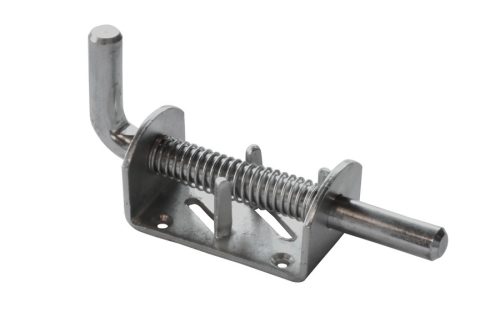 Rugós tolózár 40x120mm horg.