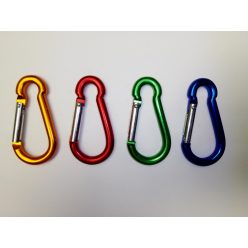 Karabiner 6mm színes