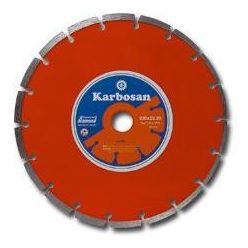 Karbosan gyémántt. 180mm turbo