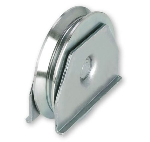 Tolókapu talpaskerék süllyeszthető,csavarózható villaszerkezettel 60mm Y