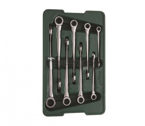 Sata csillag-villás kulcs 8r. racsnis X-nyél