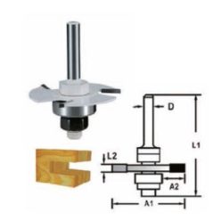 Makita nútmaró kés D-48963