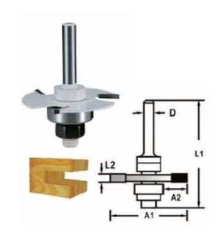 Makita nútmaró kés D-48963