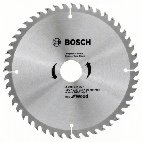 Bosch 190x30/Z48HM Wood körfűrészlap ECO