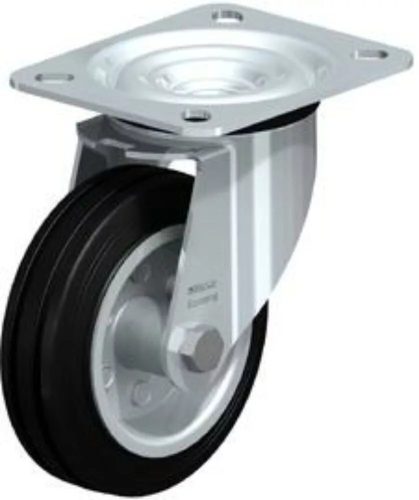 Kerék feketegumis 80mm forgó LE-VE 80R