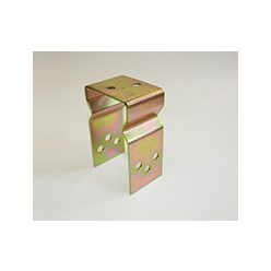 Oszloptartó 80mm U forma