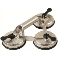   PIHER aluminiumházas vákumos emelő három fejes. Teherbírás 100kg.