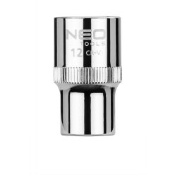 Neo dugókulcs fej 1/2" 12mm 6p.
