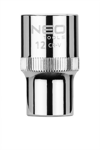 Neo dugókulcs fej 1/2" 12mm 6p.